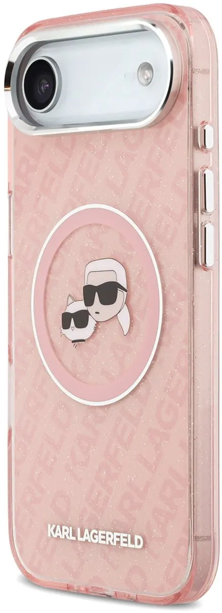 Karl Lagerfeld iPhone 17 Air Hoesje - MagSafe - Roze