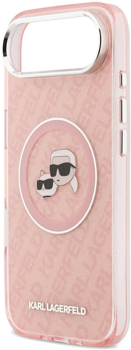 Karl Lagerfeld iPhone 17 Air Hoesje - MagSafe - Roze