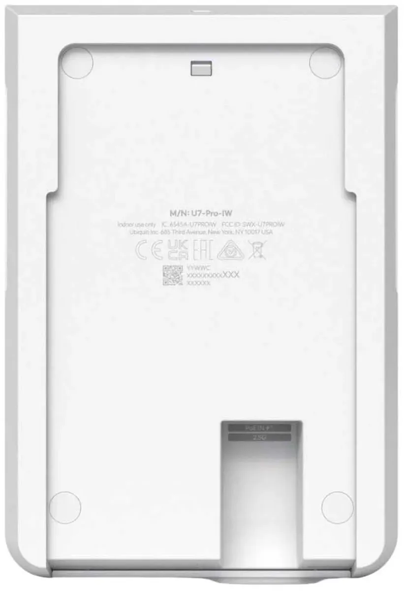 Ubiquiti U7 Pro Wall WiFi 7 Access Point - Wit
