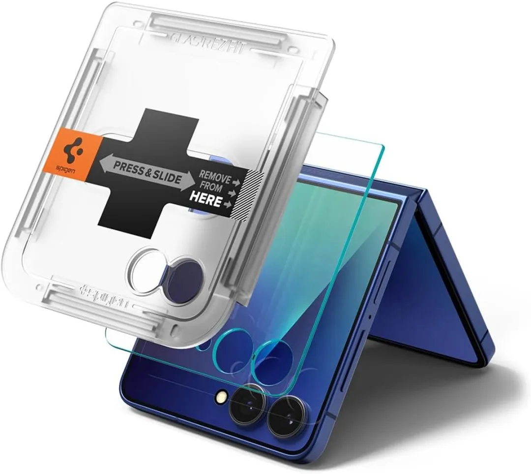 Spigen Glas.tR EZ Fit Screenprotector Samsung Galaxy Z Flip 7
