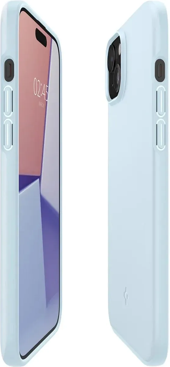 Spigen Apple iPhone 15 Thin Fit Hoesje ACS06411 - Blauw