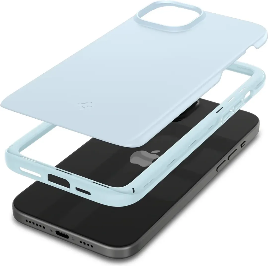 Spigen Apple iPhone 15 Thin Fit Hoesje ACS06411 - Blauw