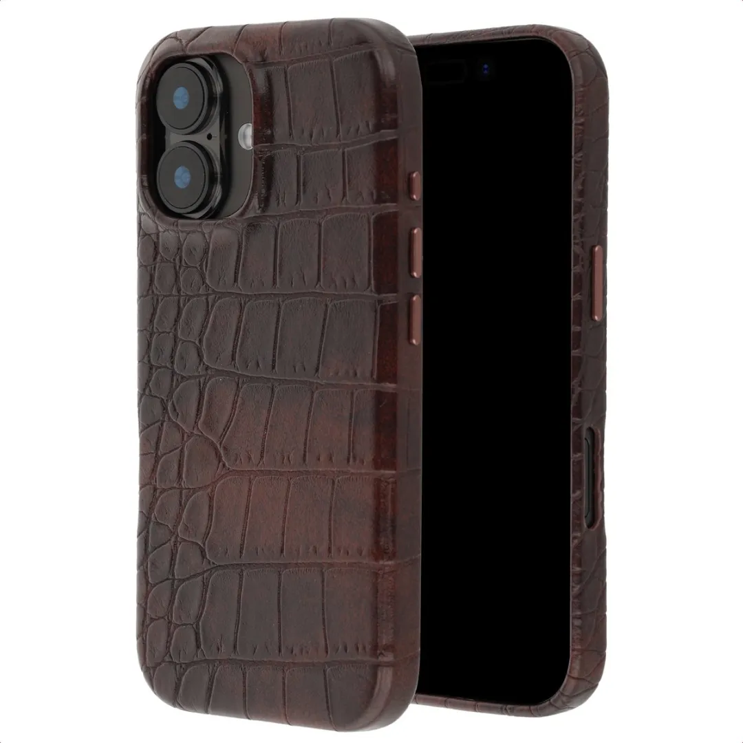 Selencia iPhone 17 Croco Backcover