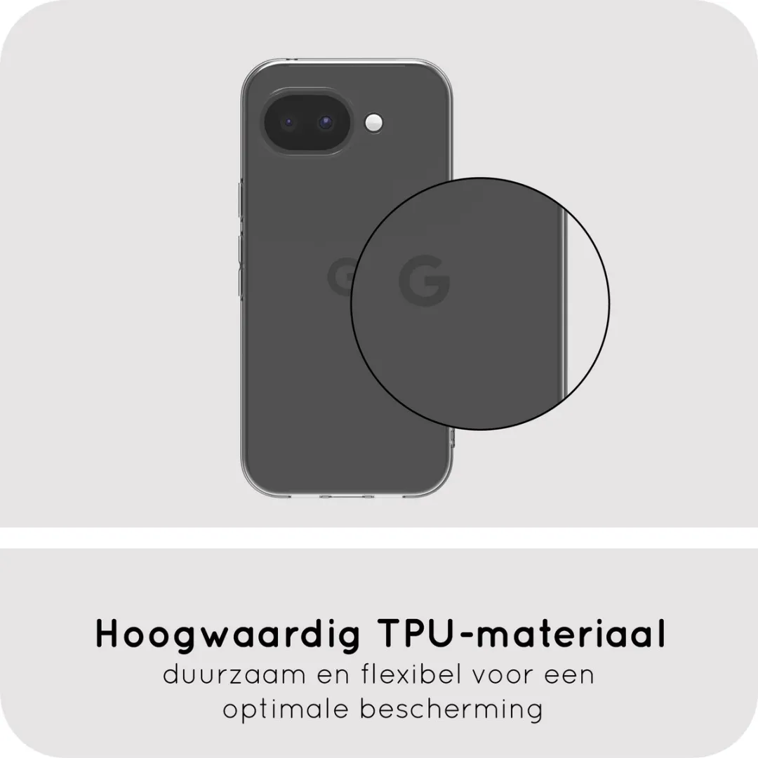 Just in Case Google Pixel 10a Hoesje Siliconen MGO2889KL0 - Transparant