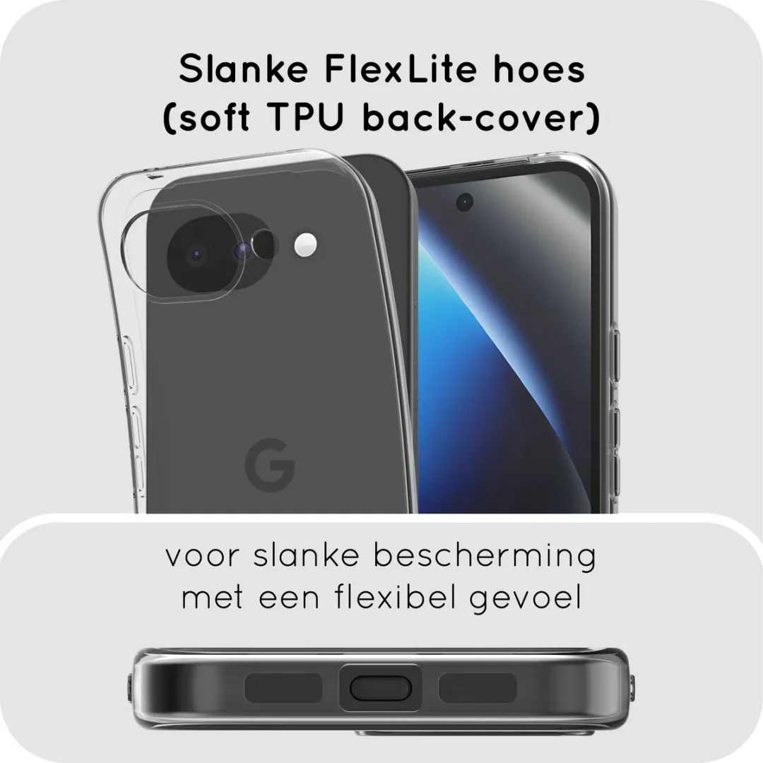 Just in Case Google Pixel 10a Hoesje Siliconen MGO2889KL0 - Transparant