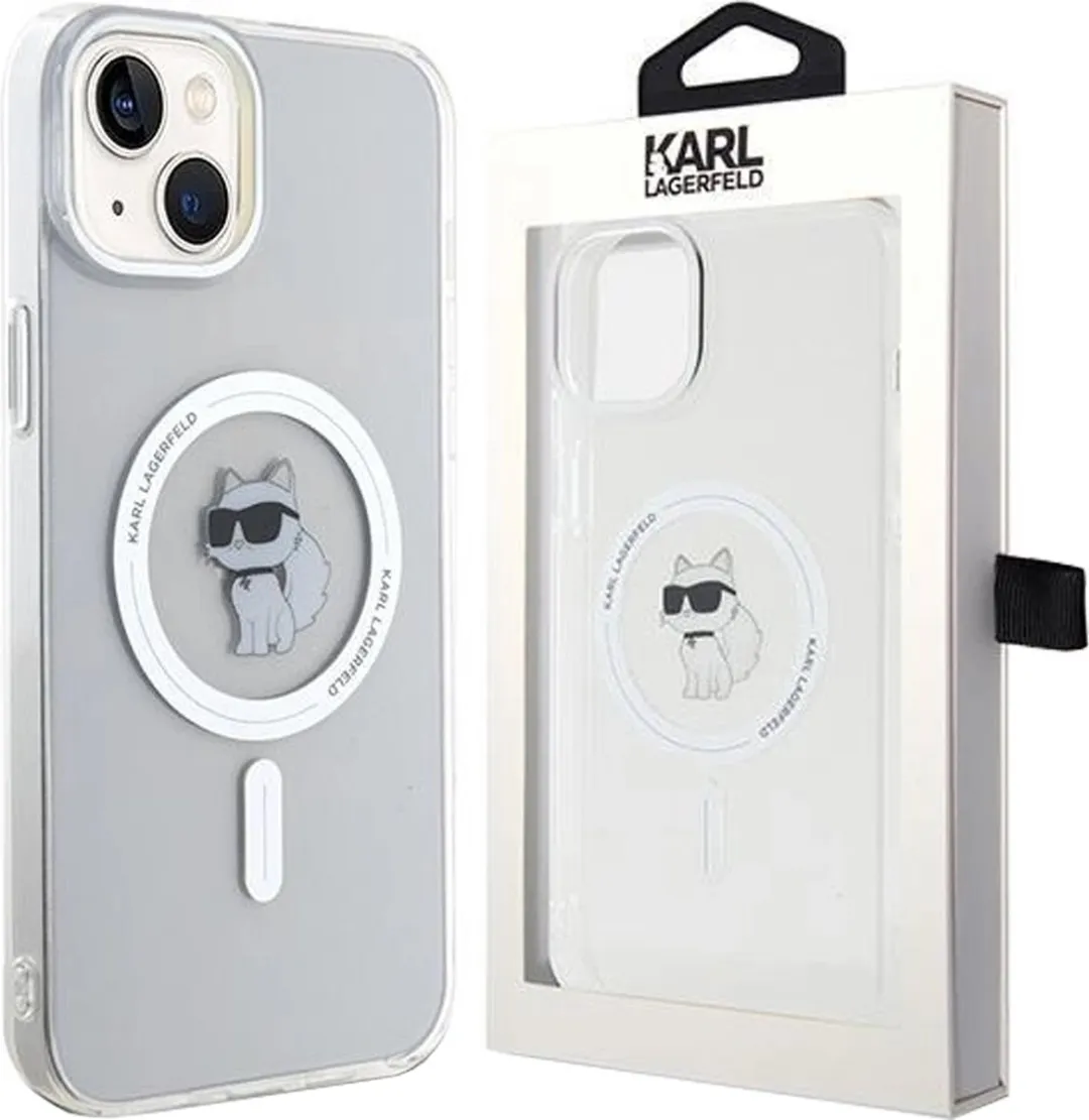 Karl Lagerfeld IML Choupette MagSafe Hoesje iPhone 15 Plus