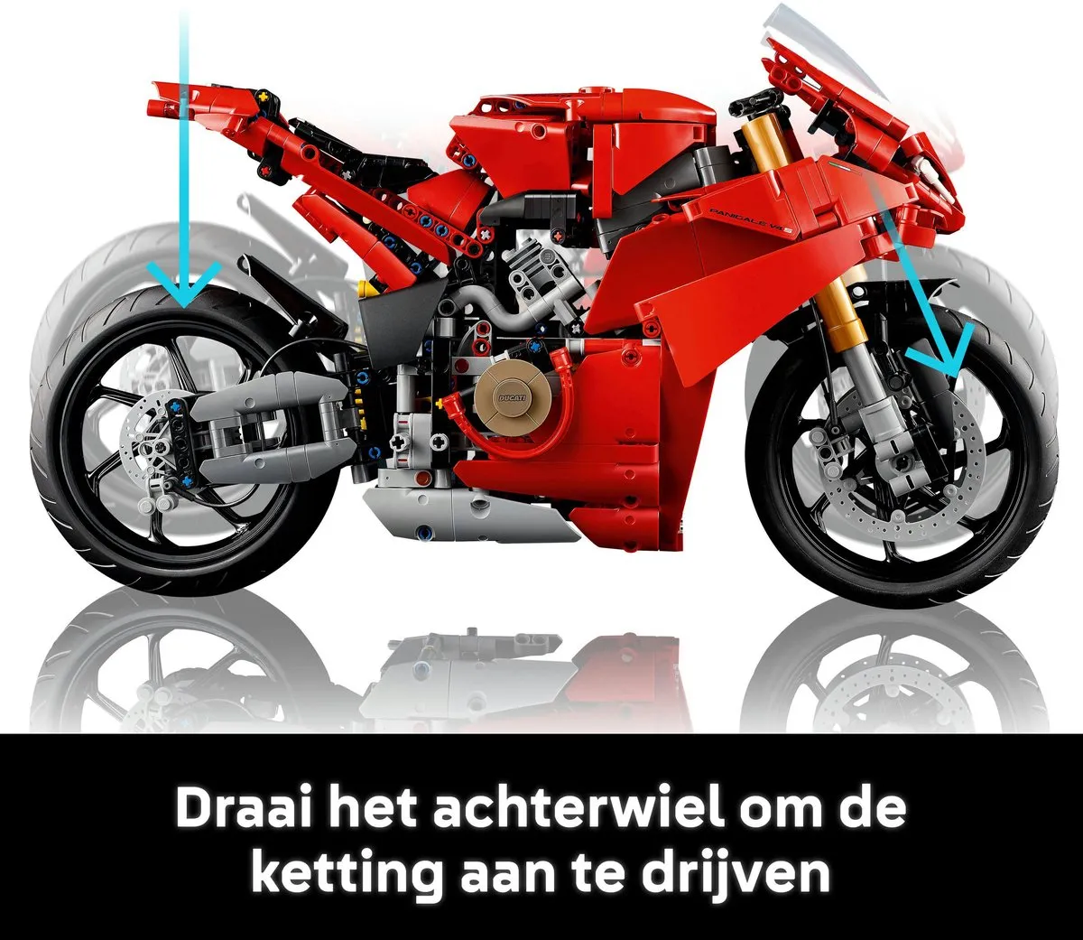 LEGO Technic Ducati Panigale V4 S 42202 - 1603 Stukken - Meerkleurig