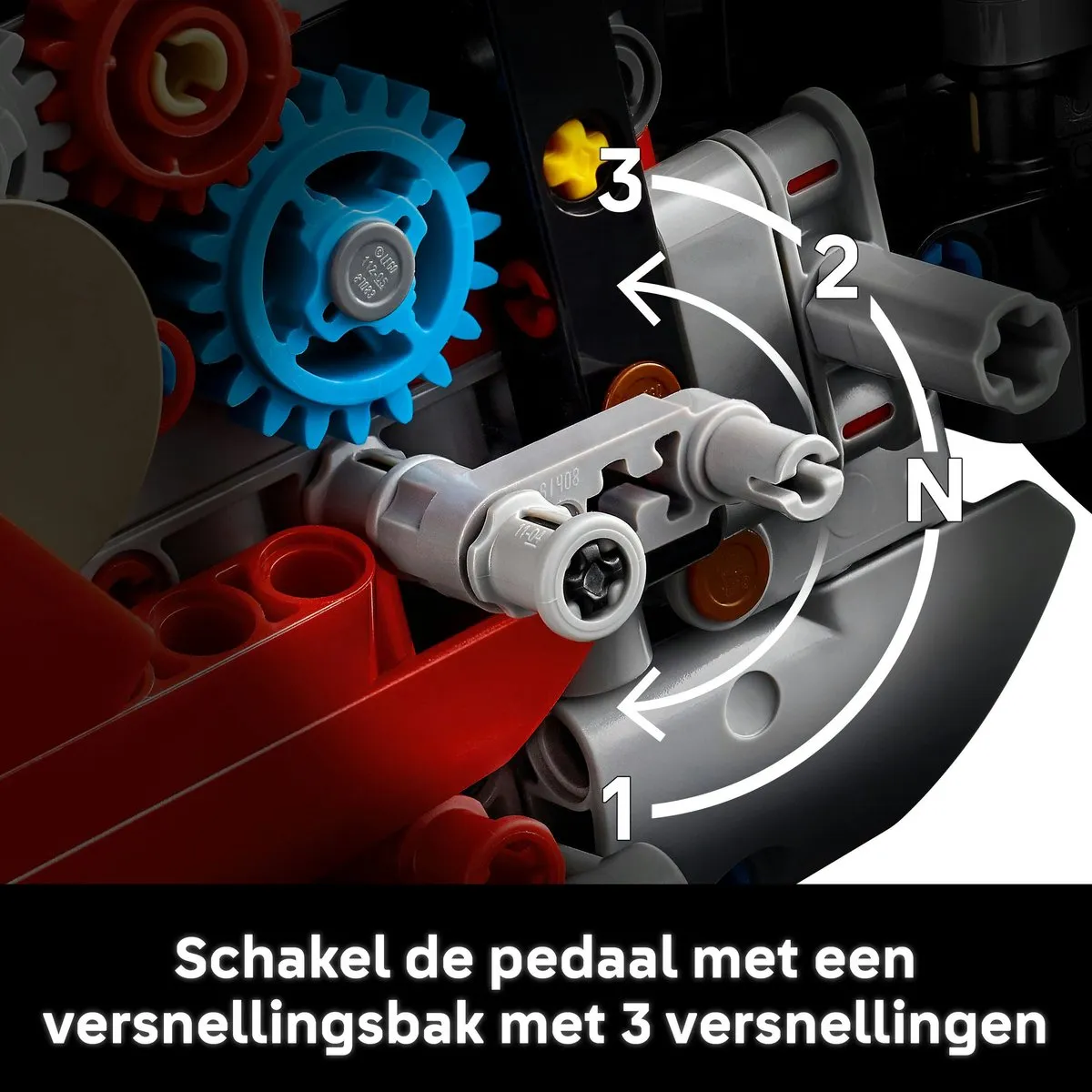 LEGO Technic Ducati Panigale V4 S 42202 - 1603 Stukken - Meerkleurig - afbeelding 6 van 6