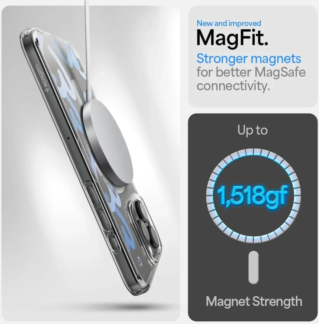 Spigen Ultra Hybrid Hoesje - iPhone 16 Pro Max - MagSafe - Denim