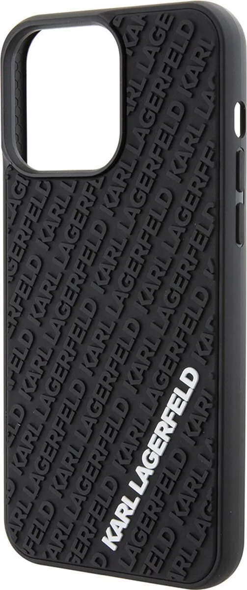 Karl Lagerfeld iPhone 15 Pro Max Hoesje KLI15PMTPUBK