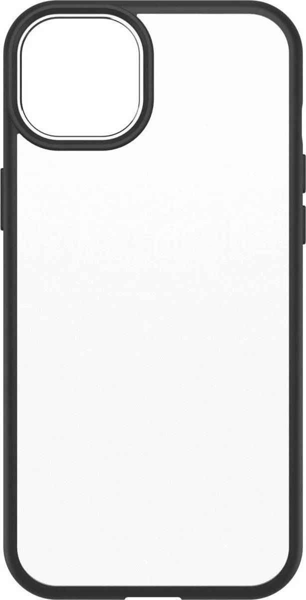 OtterBox React iPhone 14 Plus Back Cover - Transparant Zwart