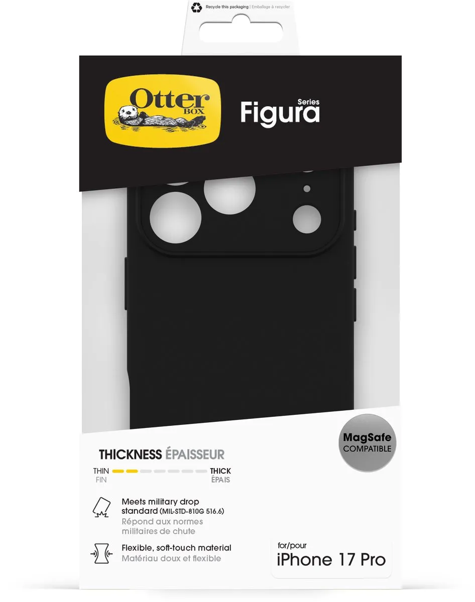 OtterBox Figura Series iPhone 17 Pro Hoes - Zwart - afbeelding 2 van 5