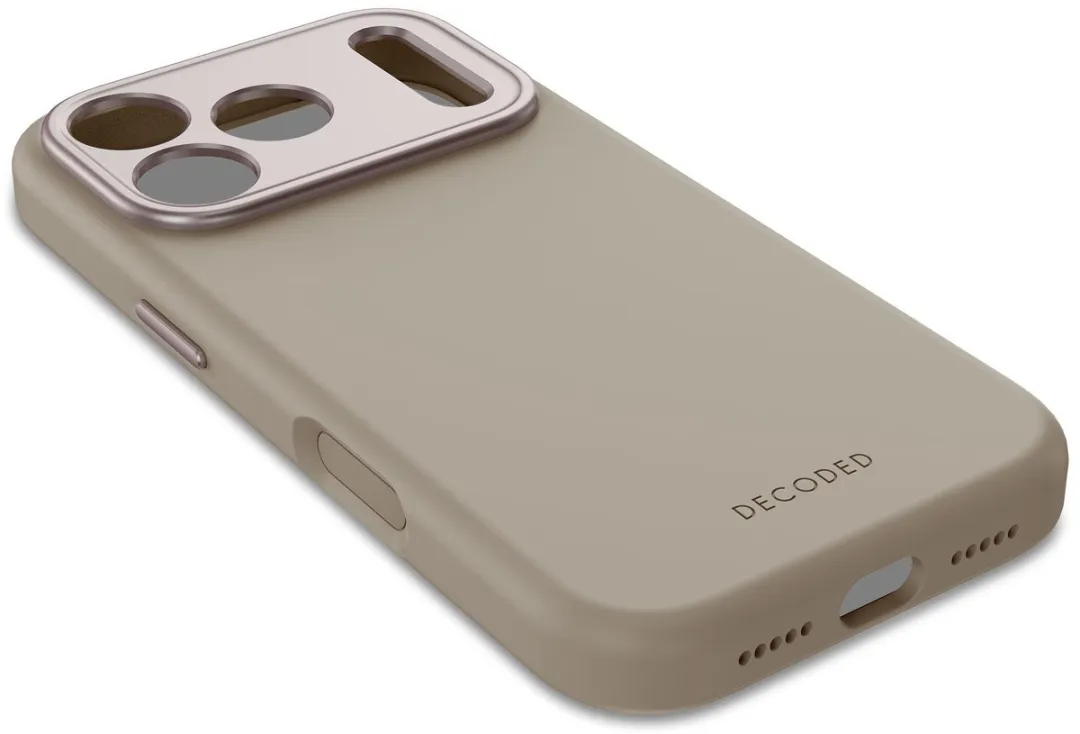 Decoded D25IPO17PBCS9SE Siliconen Hoesje iPhone 17 Pro - Soft Taupe Beige