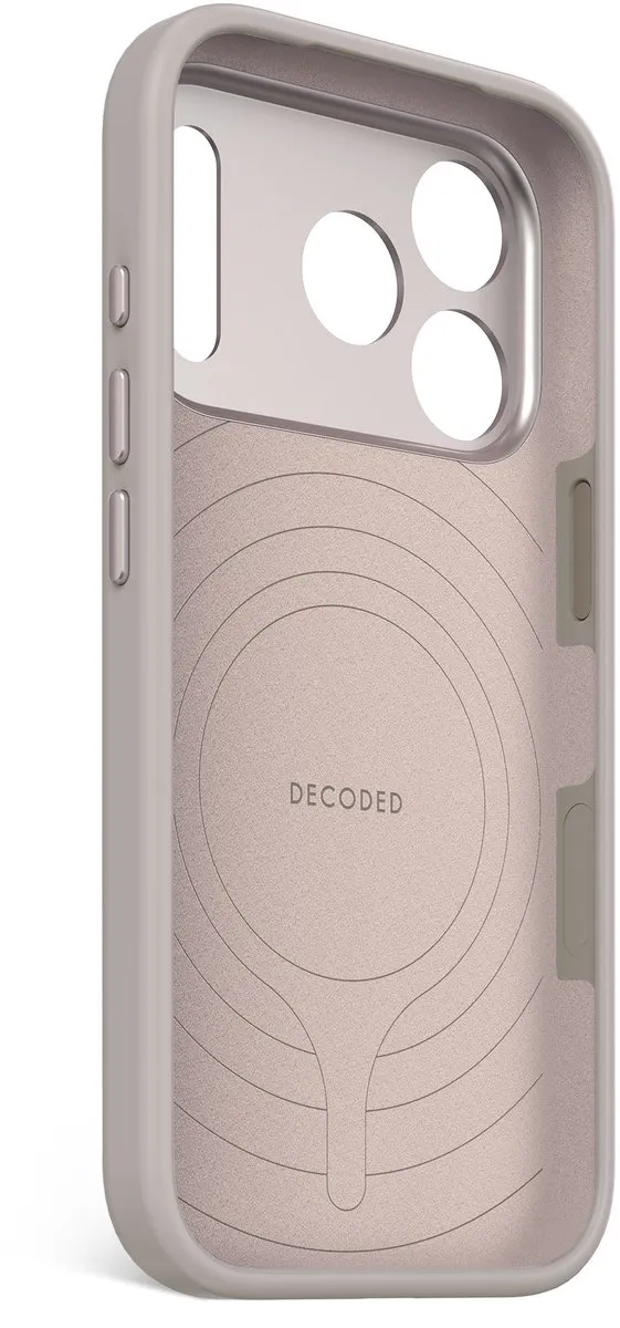 Decoded D25IPO17PBCS9SE Siliconen Hoesje iPhone 17 Pro - Soft Taupe Beige