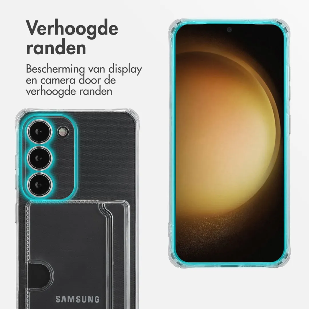 Imoshion Hoesje Samsung Galaxy S23 - 2 Pasjes - Transparant