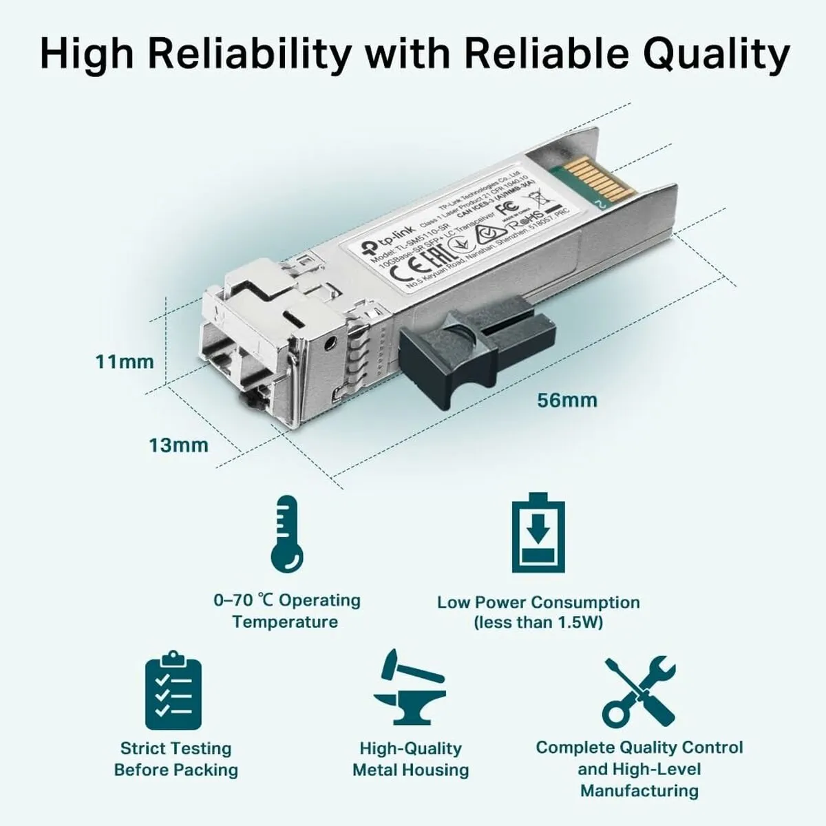TP-Link SM6110-SR Laptop Oplader - Grijs