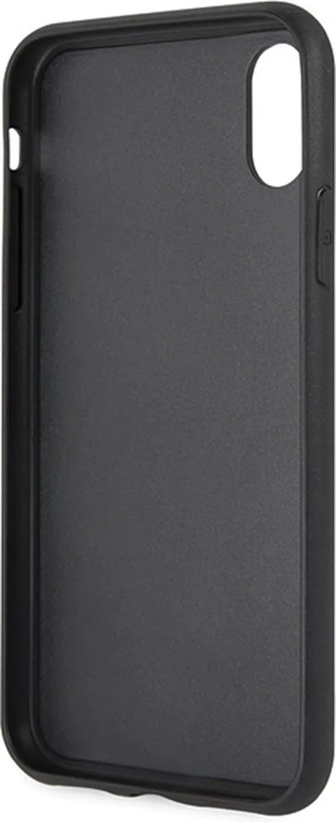 Karl Lagerfeld KLHCPXDLHRE iPhone X/Xs Hoesje - Glitter Rood