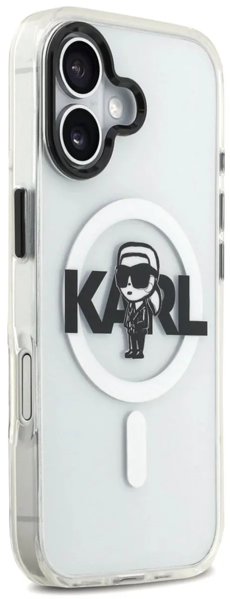 Karl Lagerfeld IML Case Magsafe - iPhone 17 - Zwart