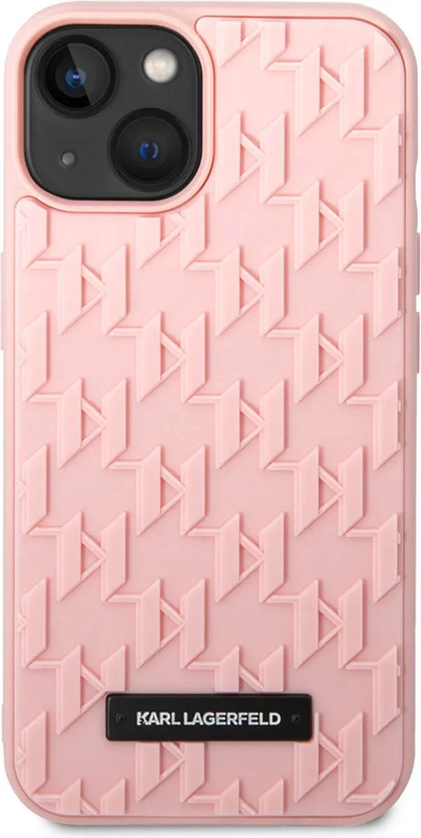 Karl Lagerfeld iPhone 14 Plus Backcase - Roze