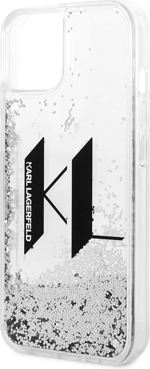 Karl Lagerfeld iPhone 14 Backcase - Effen Zilver