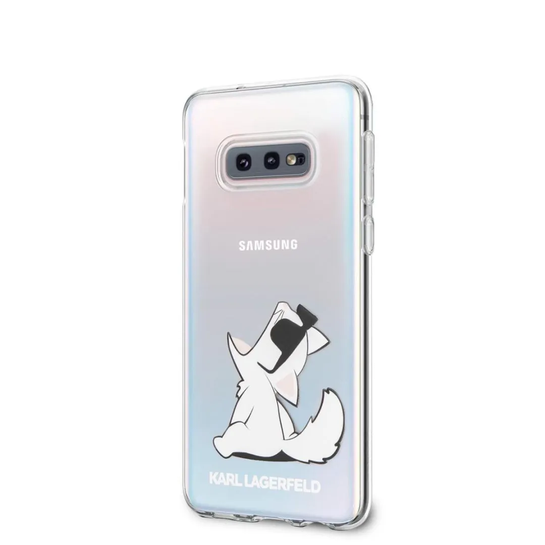 Karl Lagerfeld Choupette Hoesje Galaxy S10e - Transparant - S202-12