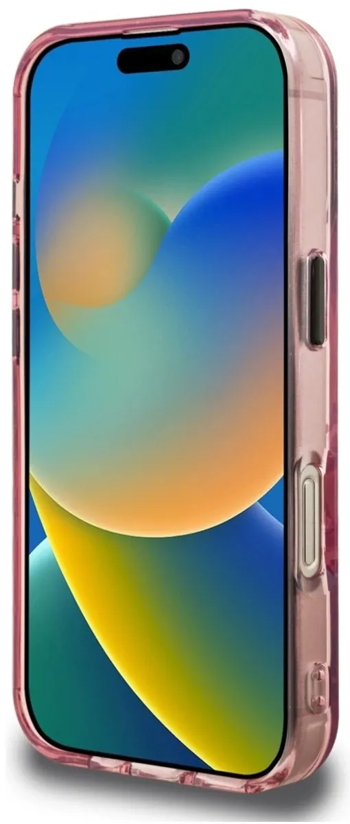 Karl Lagerfeld Case IML Multi K&C Hoofdpatroon iPhone 16 Pro Max - Zwart