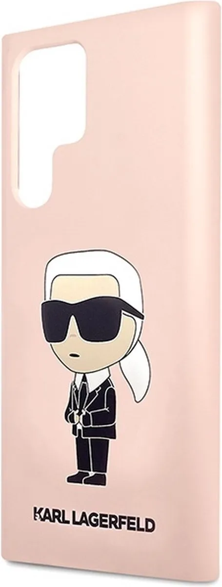 Karl Lagerfeld KLHCS23LSNIKBCP Hoesje - Roze - Universeel