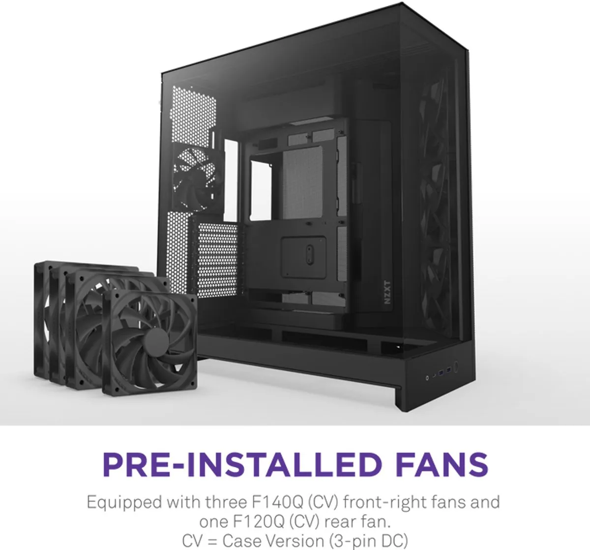 NZXT H9 Flow 2025 - Zwart