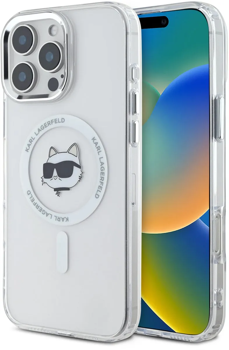 Karl Lagerfeld MagSafe Hoesje KLHMP16LHLSCHH