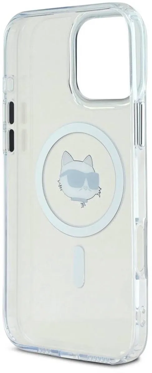 Karl Lagerfeld MagSafe Hoesje KLHMP16LHLSCHH - iPhone 16 Pro - Tweety Transparant