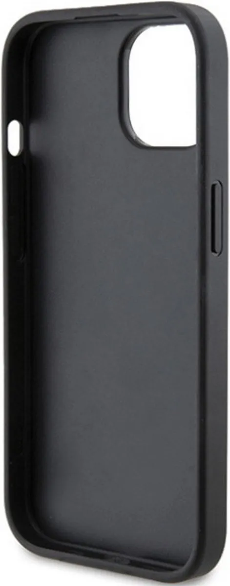 Karl Lagerfeld Quilted Back Case - iPhone 15 Plus - Zwart