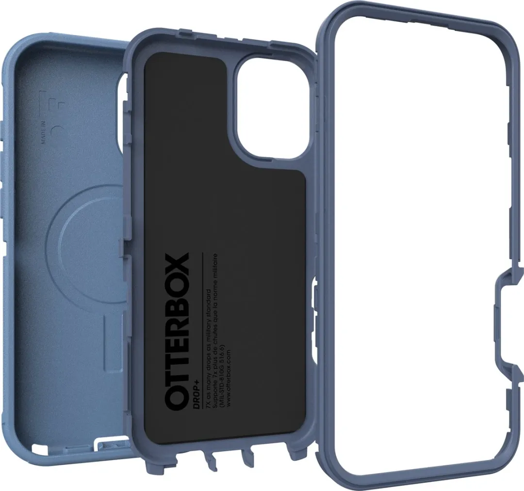 OtterBox Defender 77-95946 Hoesje - iPhone 16 Plus - Blauw