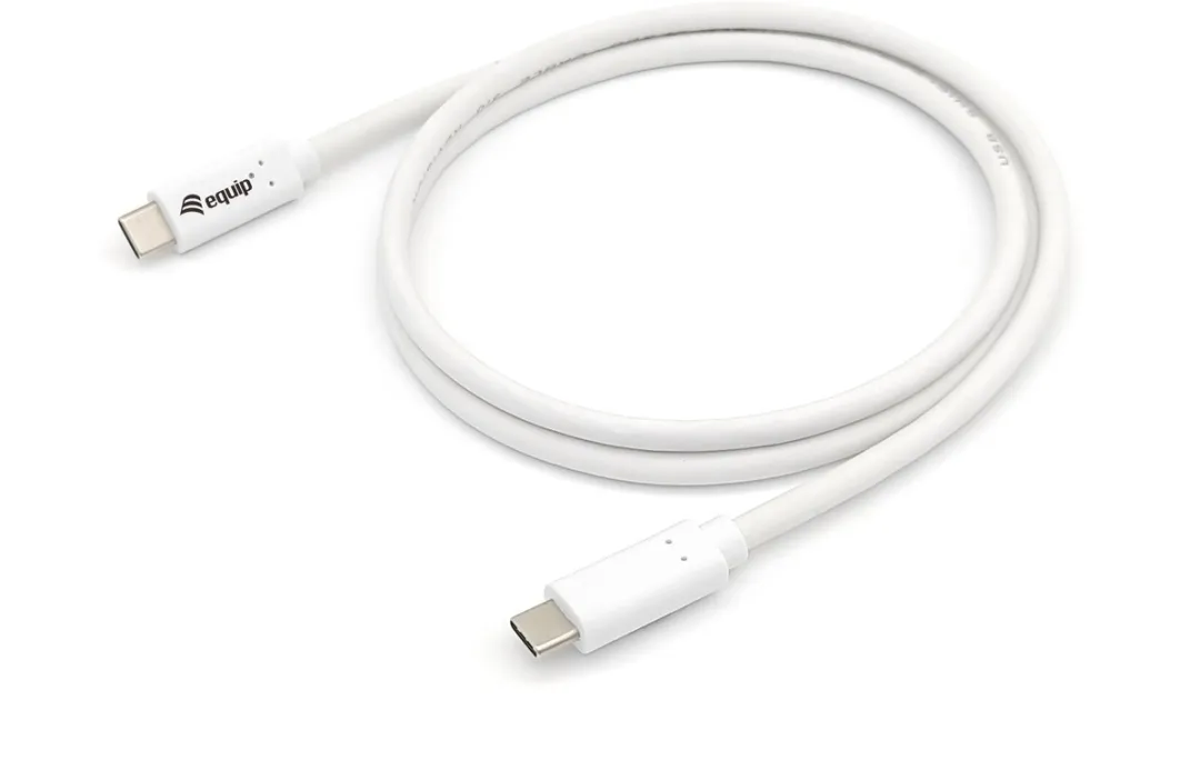 Equip 128365 USB-kabel USB-C 0,5m - Wit
