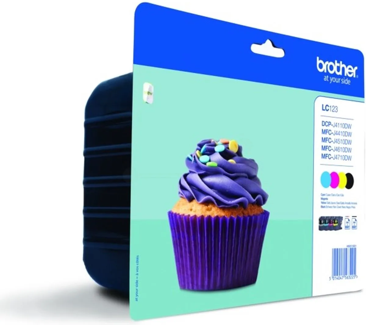 Brother LC-123VALBP Inktcartridge - 4 Kleuren - 13.4ml