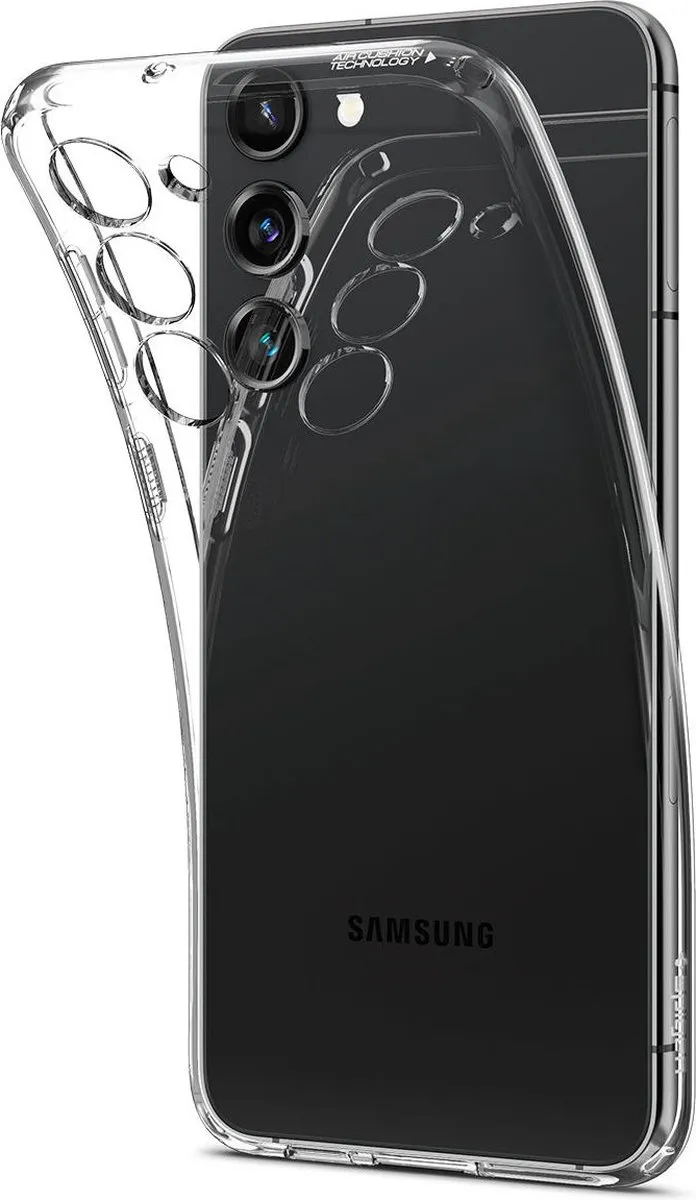 Spigen Samsung Galaxy S23+ Liquid Crystal Back Cover - Transparant