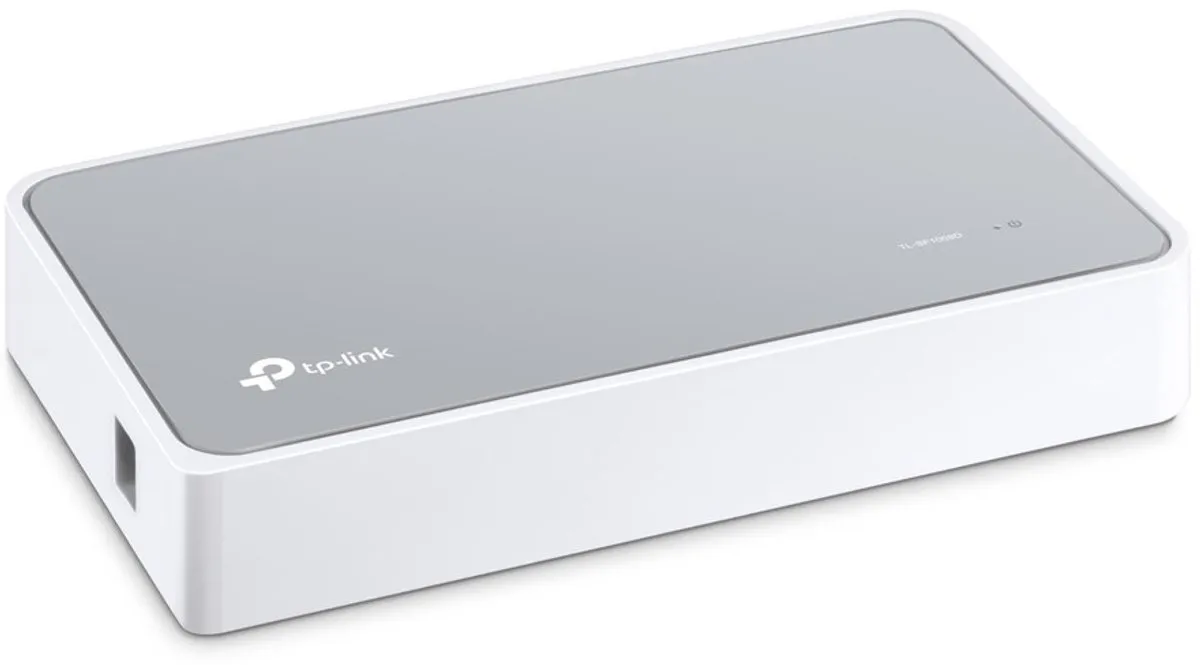 TP-Link TL-SF1008D Netwerk Switch 8x 10/100Mbps - Wit