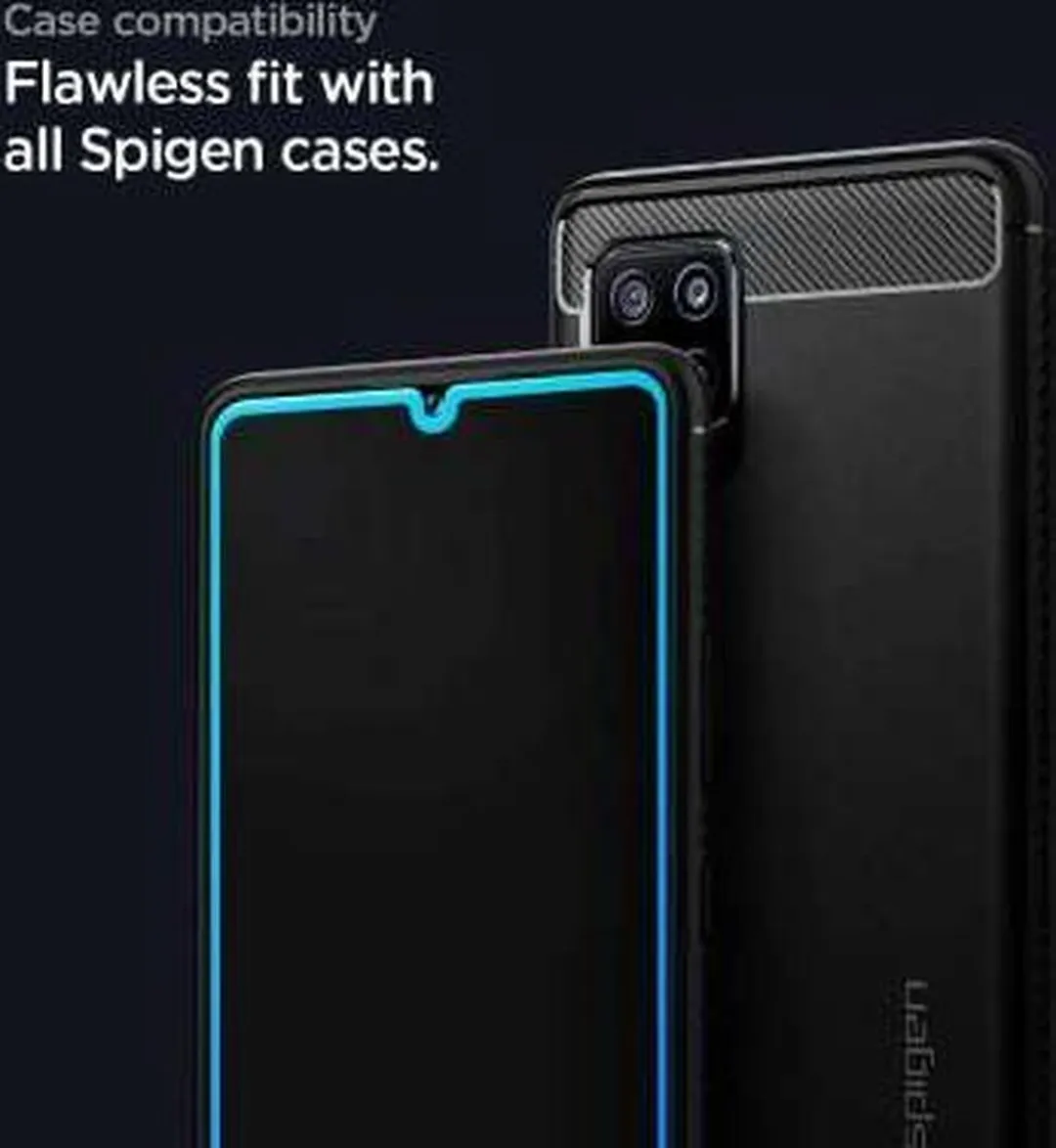 Spigen Screenprotector Samsung Galaxy A42 5G - Full Cover - Zwart
