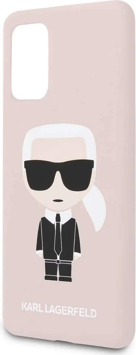 Karl Lagerfeld KLHCS67SLFKPI Hoesje - Samsung Galaxy S20 Plus - Roze