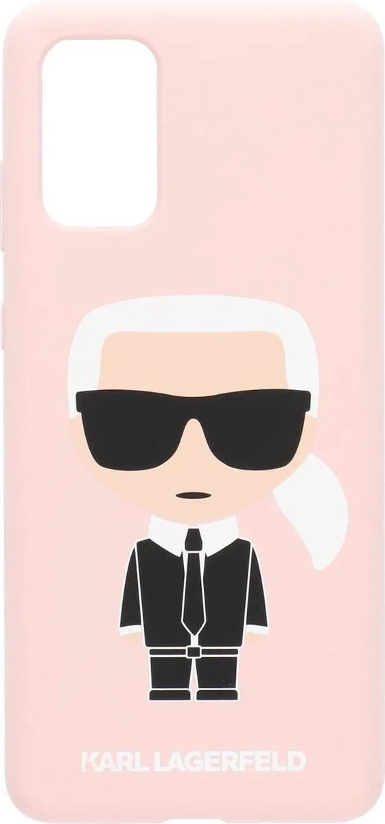Karl Lagerfeld KLHCS67SLFKPI Hoesje - Samsung Galaxy S20 Plus - Roze - afbeelding 6 van 6