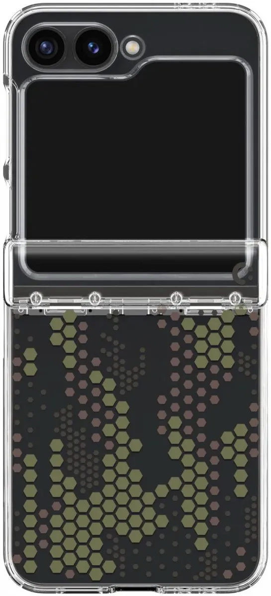 Spigen Ultra Hybrid Back Cover Hoesje - Samsung Galaxy Z Flip 7 FE - Transparant