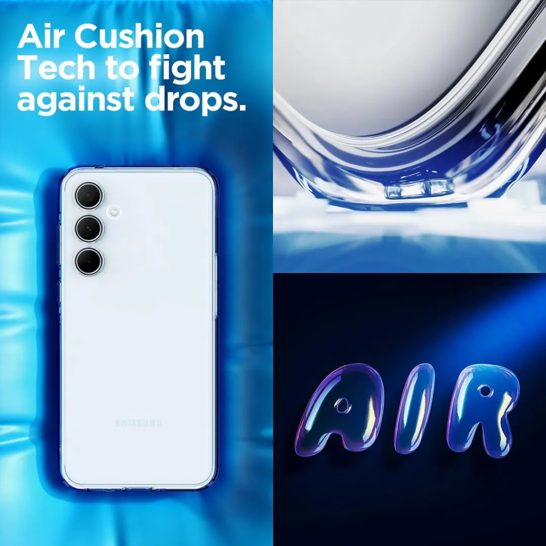 Spigen Galaxy A35 5G Ultra Hybrid Hoesje - Transparant