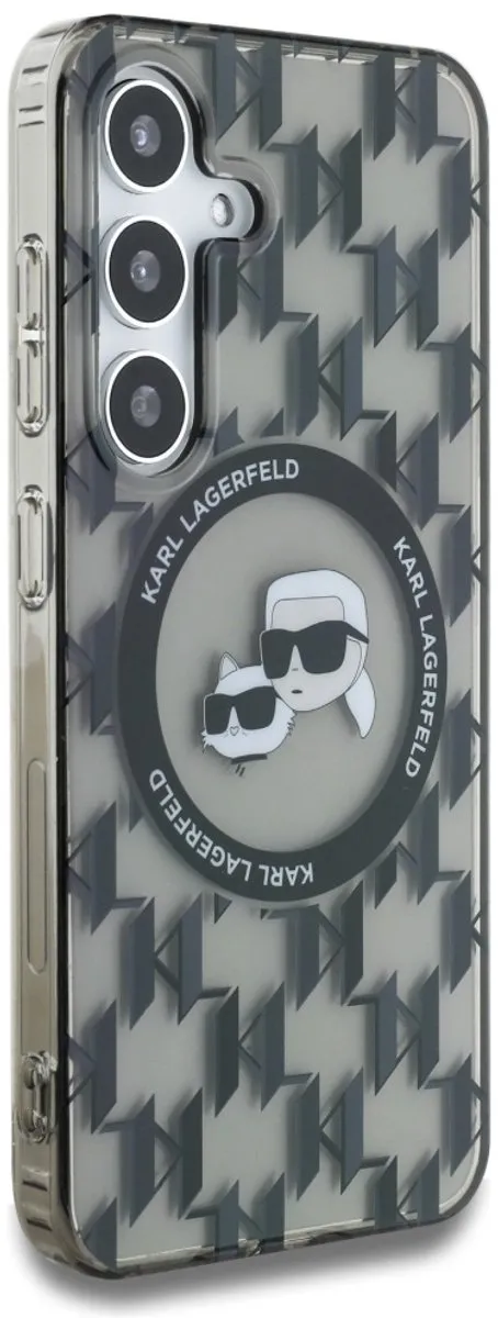 Karl Lagerfeld Case Knop Karl & Choupette Magsafe - Transparent - afbeelding 6 van 6