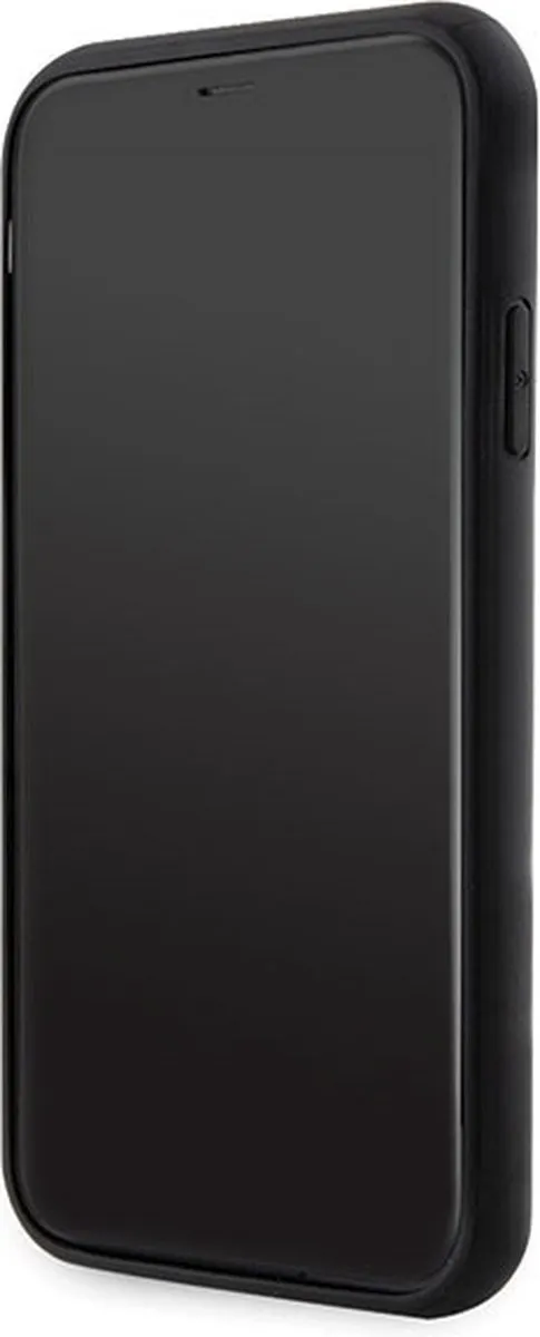 Karl Lagerfeld KLHCN61G2CPS Hoesje iPhone 11/Xr - Zilver Glitter