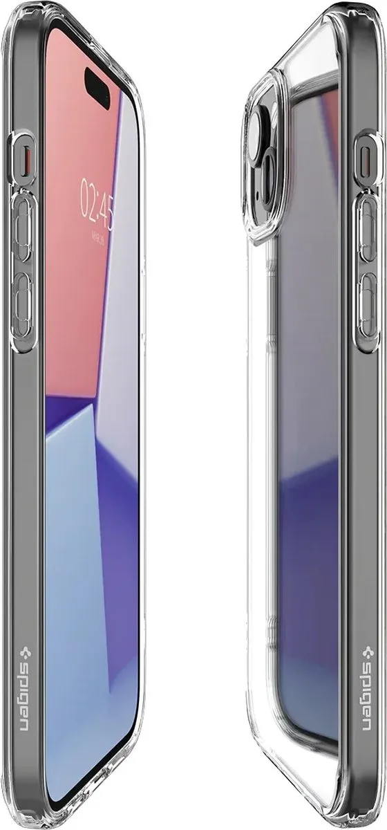 Spigen Ultra Hybrid Back Cover iPhone 15 Plus - Transparant