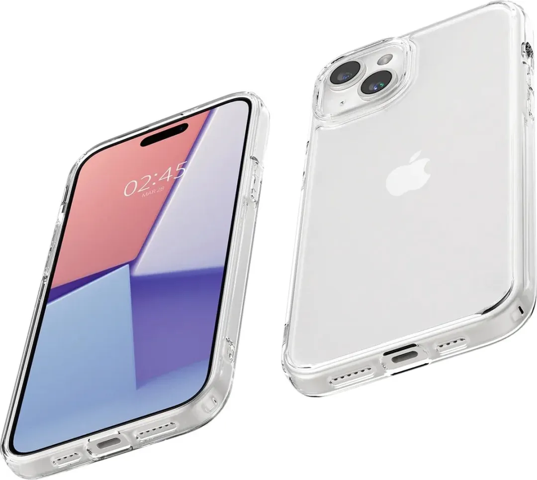 Spigen Ultra Hybrid Back Cover iPhone 15 Plus - Transparant