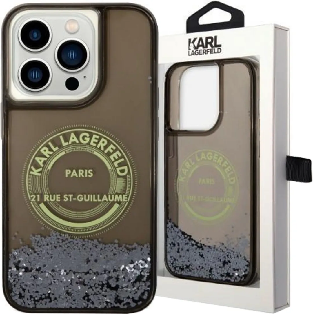 Karl Lagerfeld KLHCP14LLCRSGRK iPhone 14 Pro Hoesje