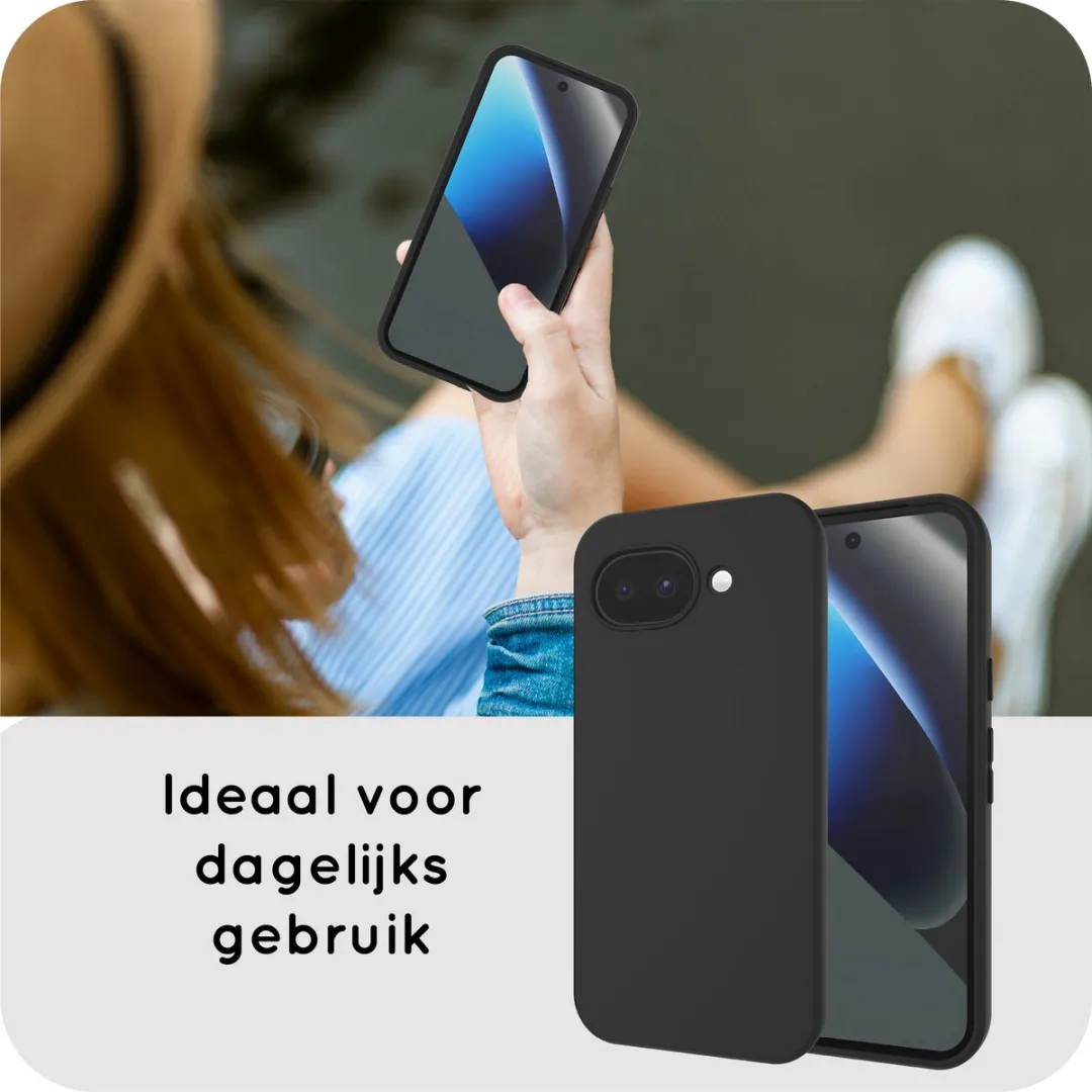 Just in Case Google Pixel 10a Hoesje Siliconen MGO2889KL1 - Zwart