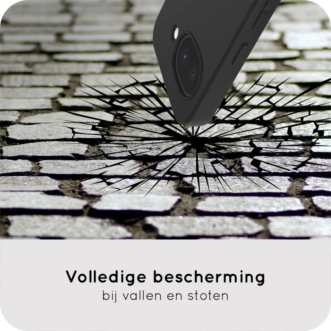 Just in Case Google Pixel 10a Hoesje Siliconen MGO2889KL1 - Zwart - afbeelding 6 van 6