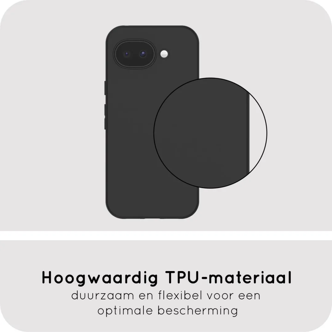 Just in Case Google Pixel 10a Hoesje Siliconen MGO2889KL1 - Zwart