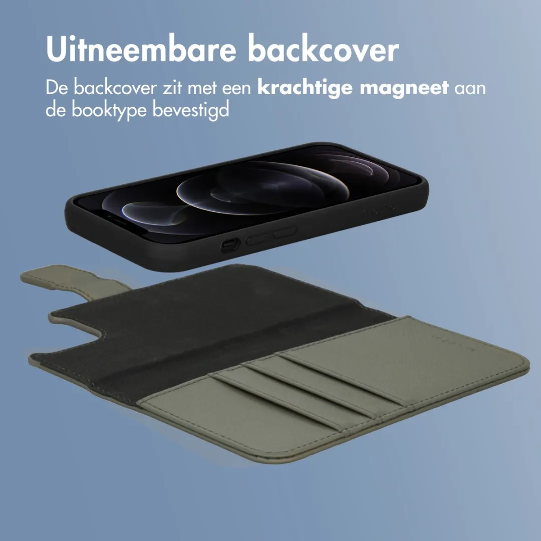 Imoshion iPhone 12/Pro Hoesje 2-in-1 Bookcase - Groen